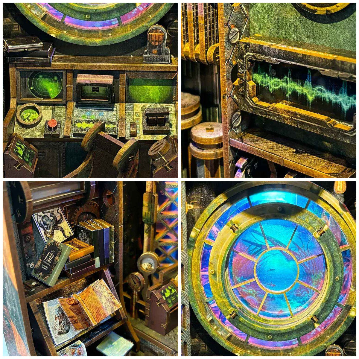 Book Nook 10 000 Lieues sous les Mers details produit