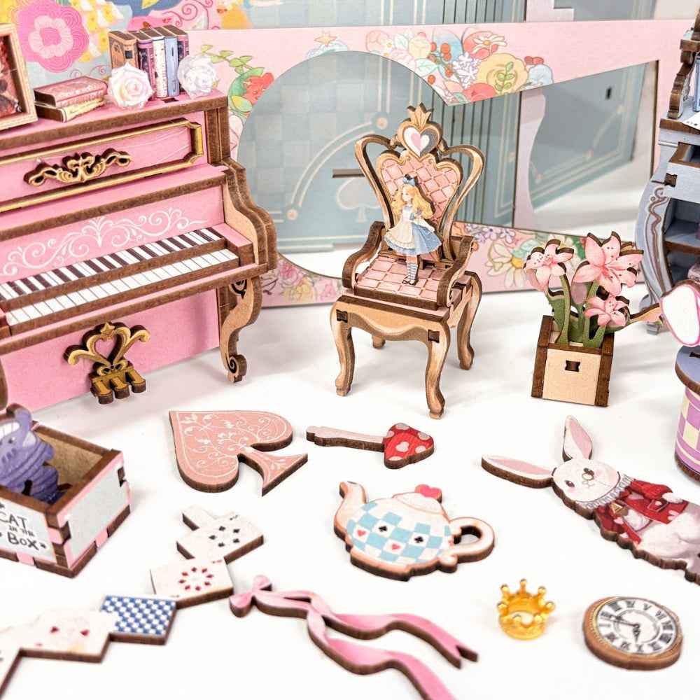 Book Nook Alice's Tea Party Diary