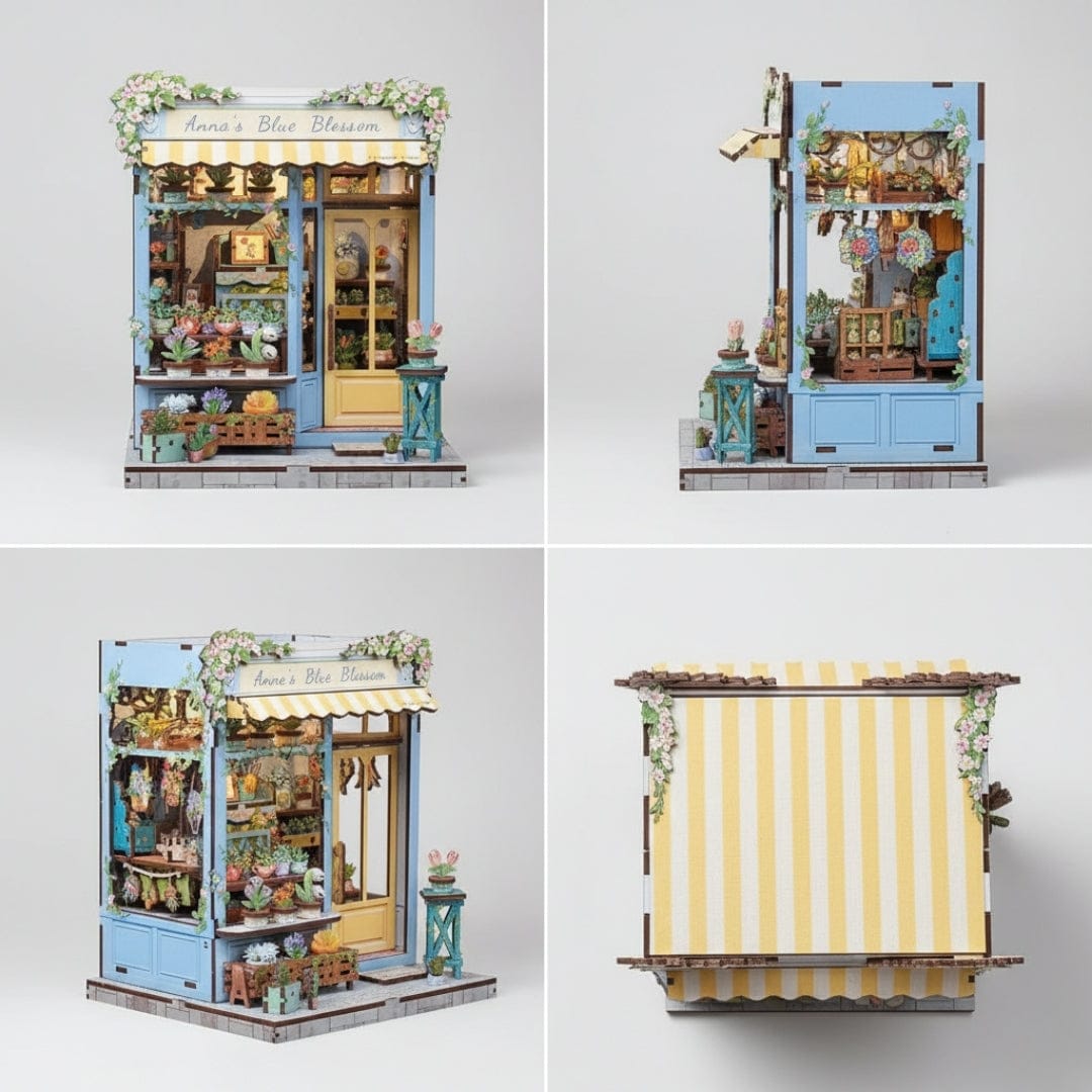 Book Nook Anna's Blue Blossom
