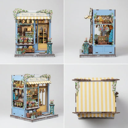 Book Nook Anna's Blue Blossom