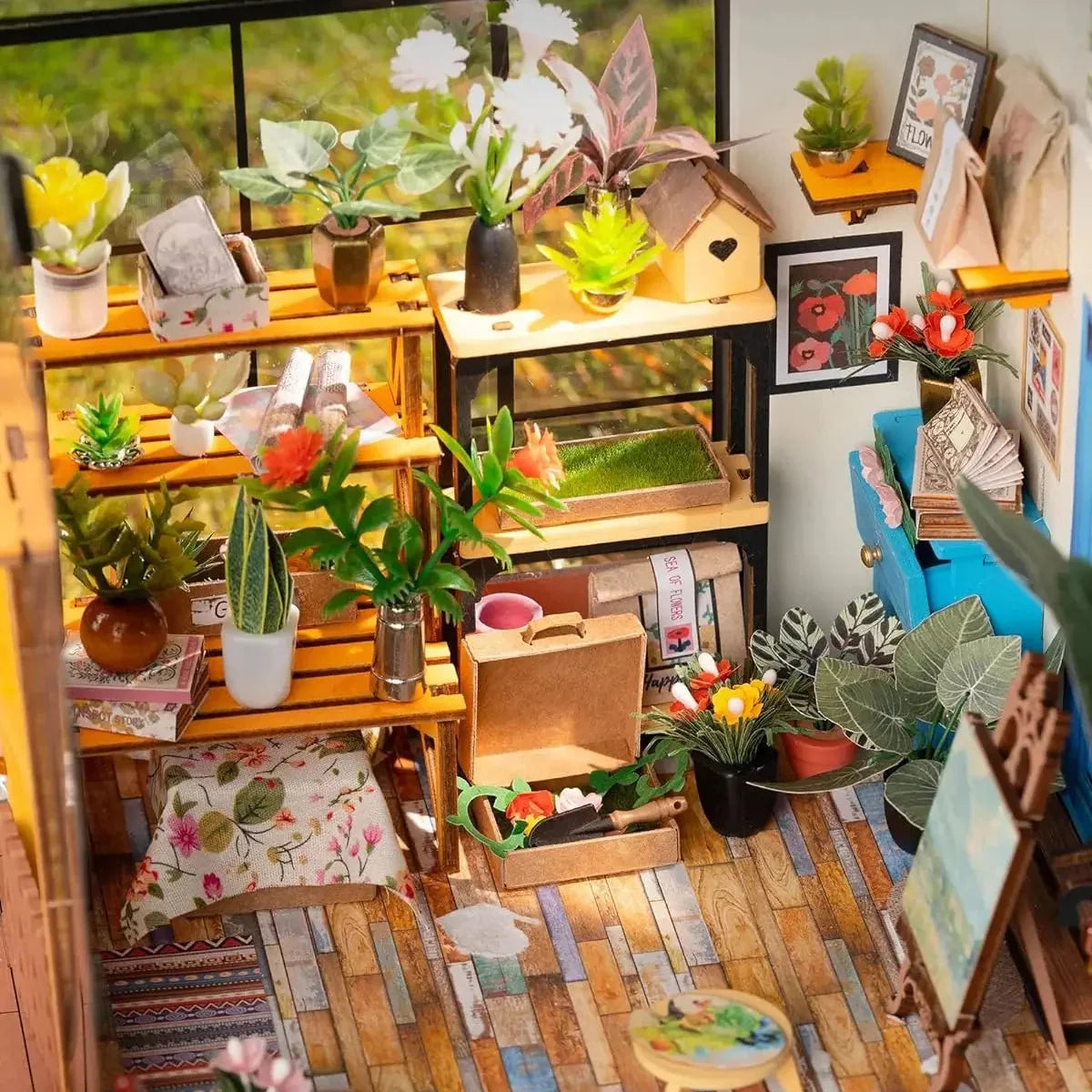 Book Nook Cathy's Flower House
