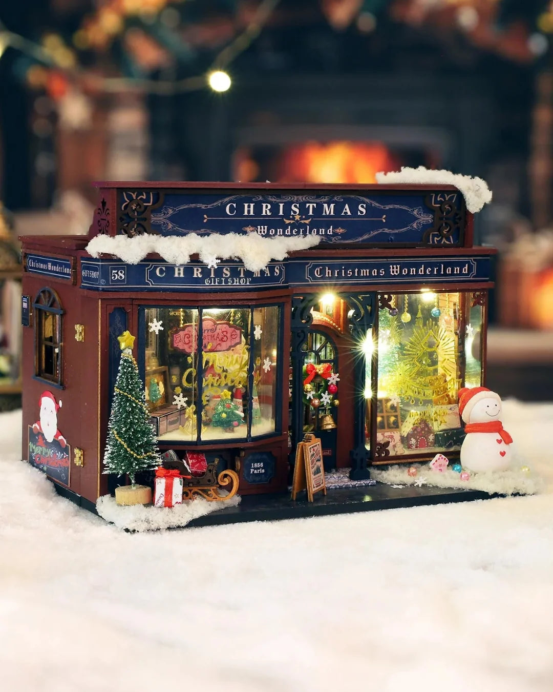 Book Nook Christmas Wonderland