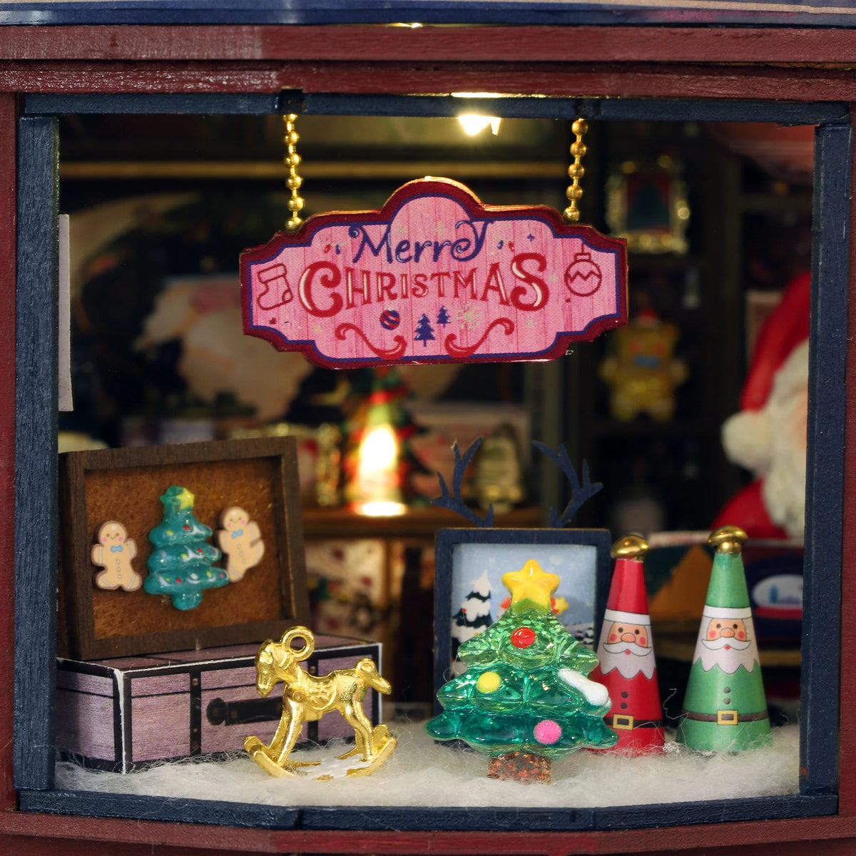 Book Nook Christmas Wonderland