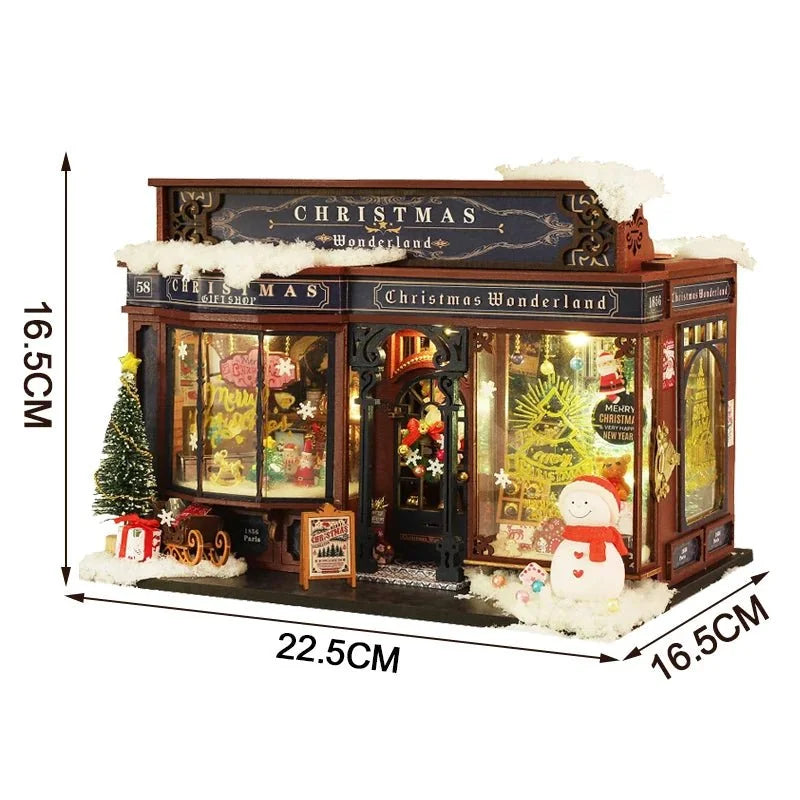 Book Nook Christmas Wonderland