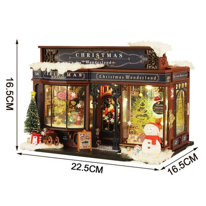Book Nook Christmas Wonderland