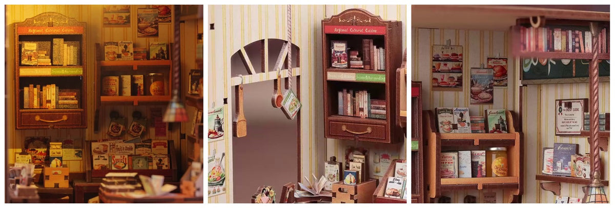 Book Nook Cooking Bookstore details produit