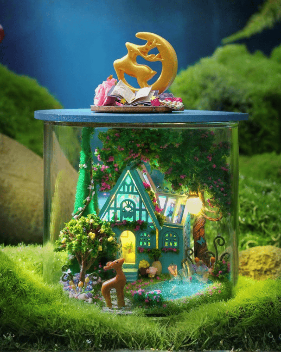 Book Nook Fairy Garden