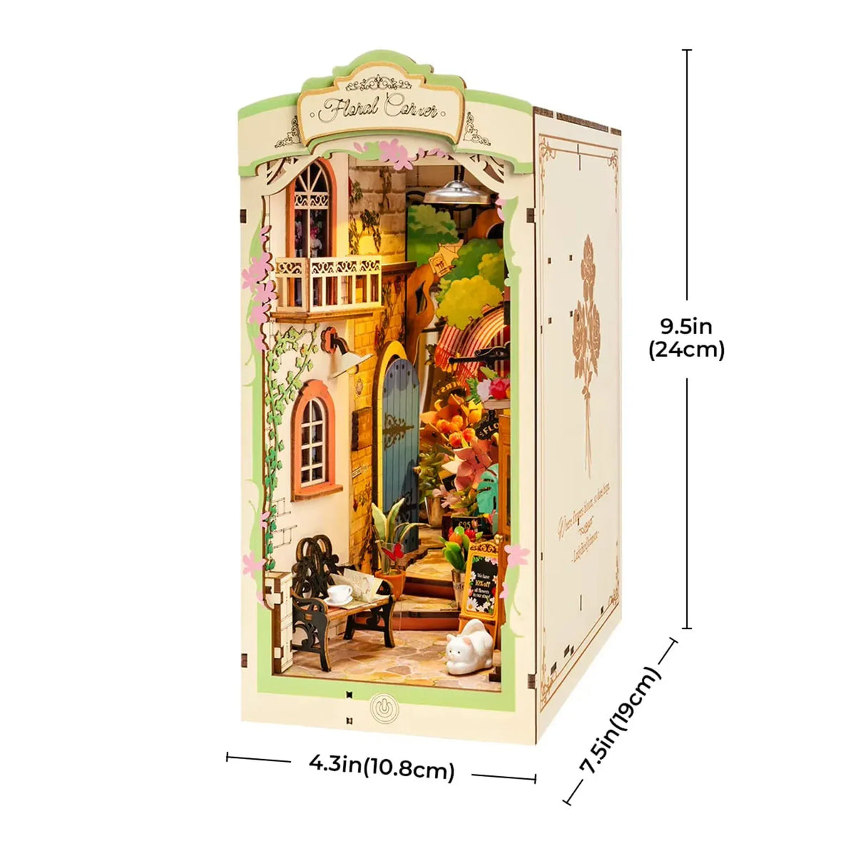 Book Nook Floral Corner