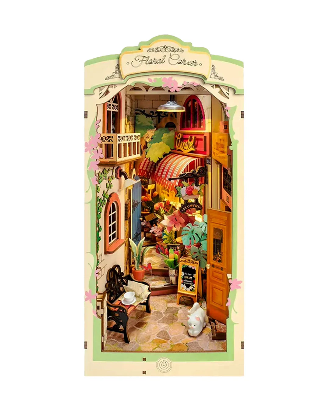 Book Nook Floral Corner