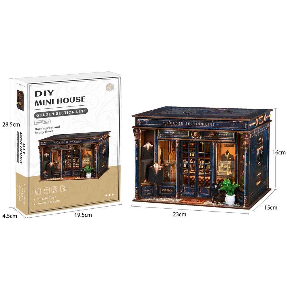 Book Nook Golden Section Line