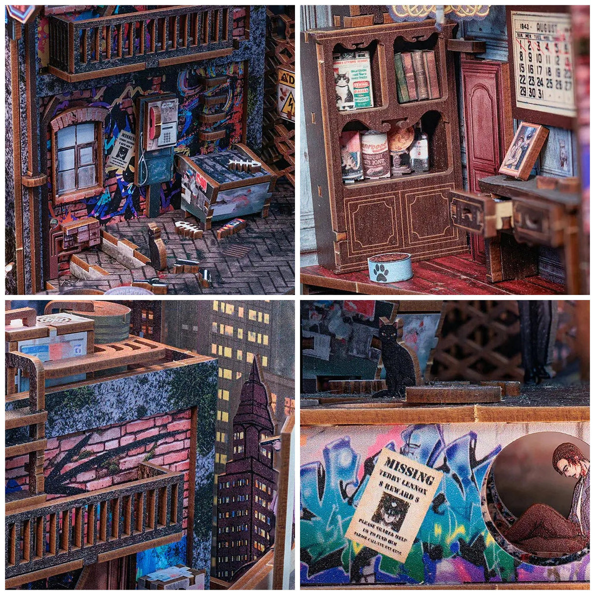 Book Nook The Long Goodbye details produit