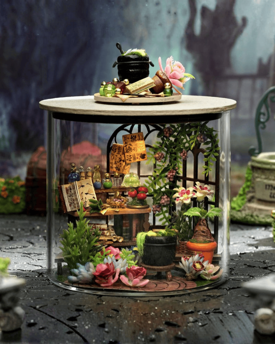 Book Nook Magic Garden