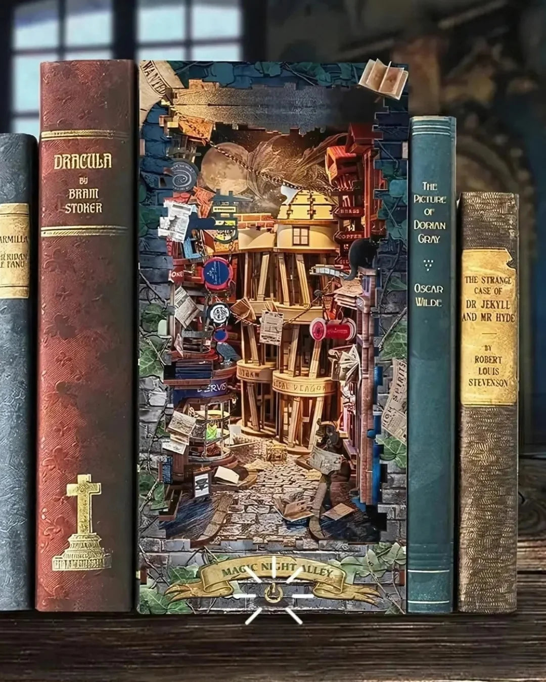 Book Nook Magic Night Alley