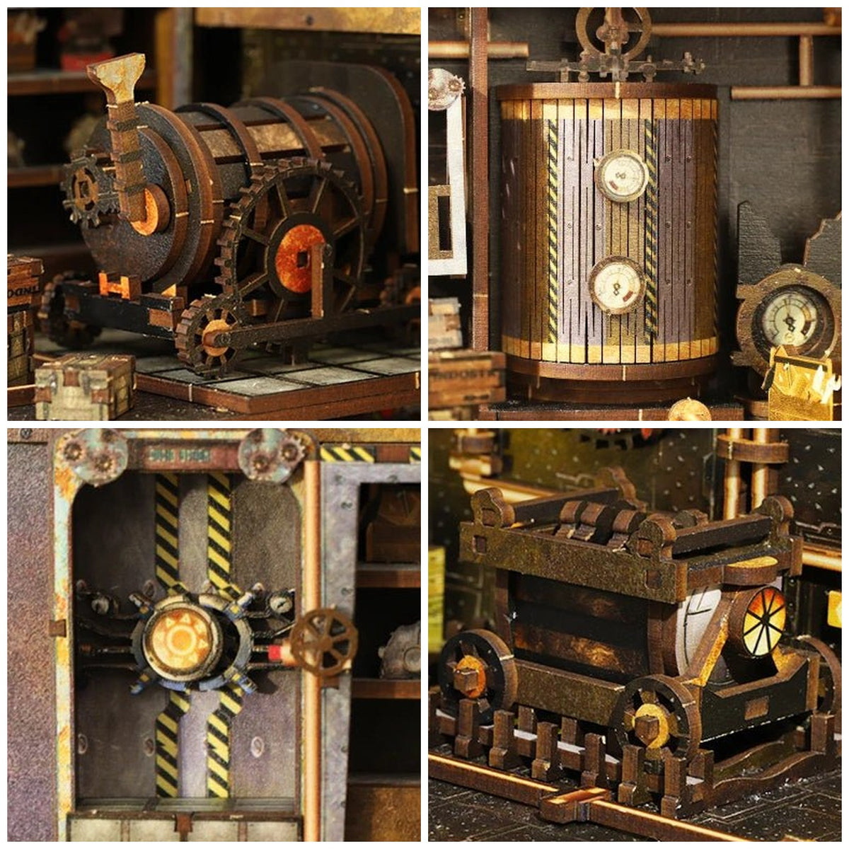 Book Nook Mechanical Rhythm details produit
