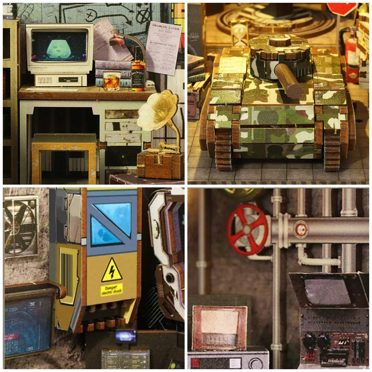 Book Nook Military Base details produit