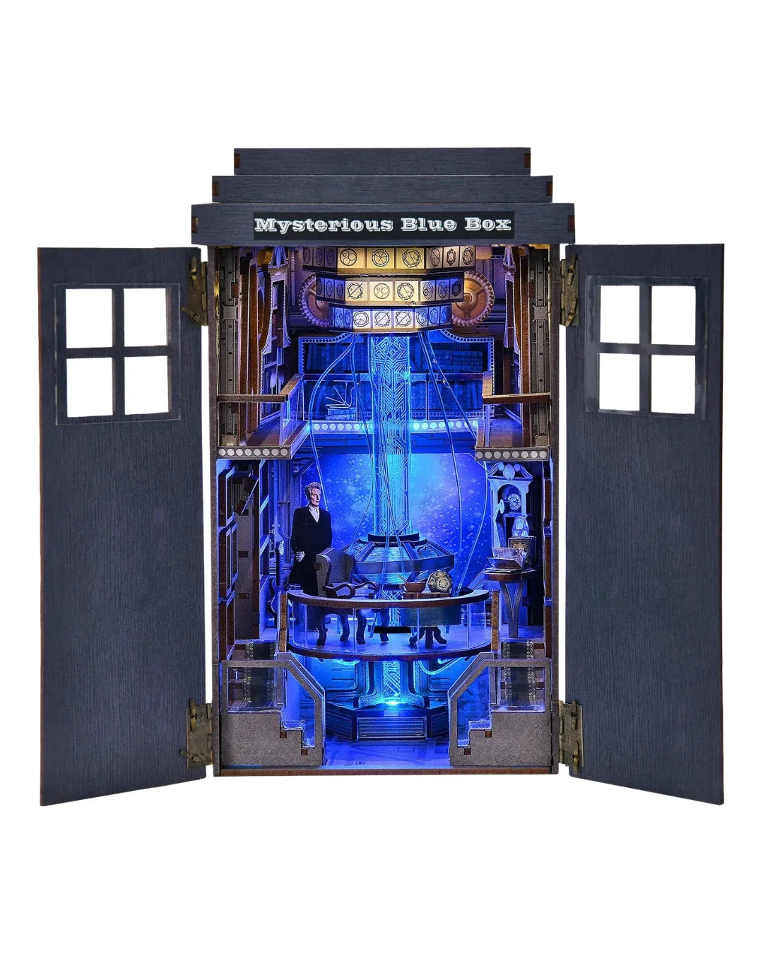Book Nook Mysterious Blue Box
