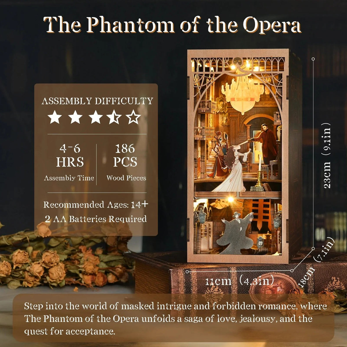 Book Nook Phantom of the Opera