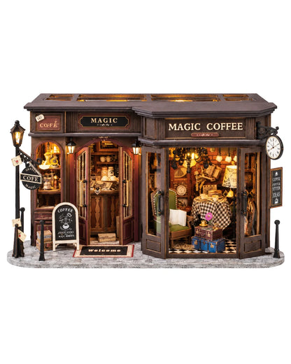 Book Nook Retro Magic Coffee Shop