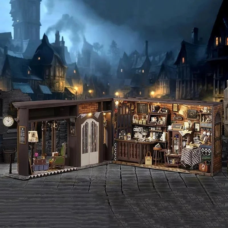 Book Nook Retro Magic Coffee Shop