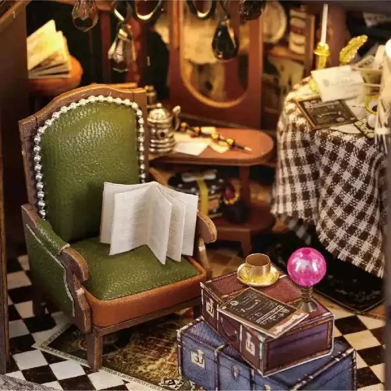 Book Nook Retro Magic Coffee Shop