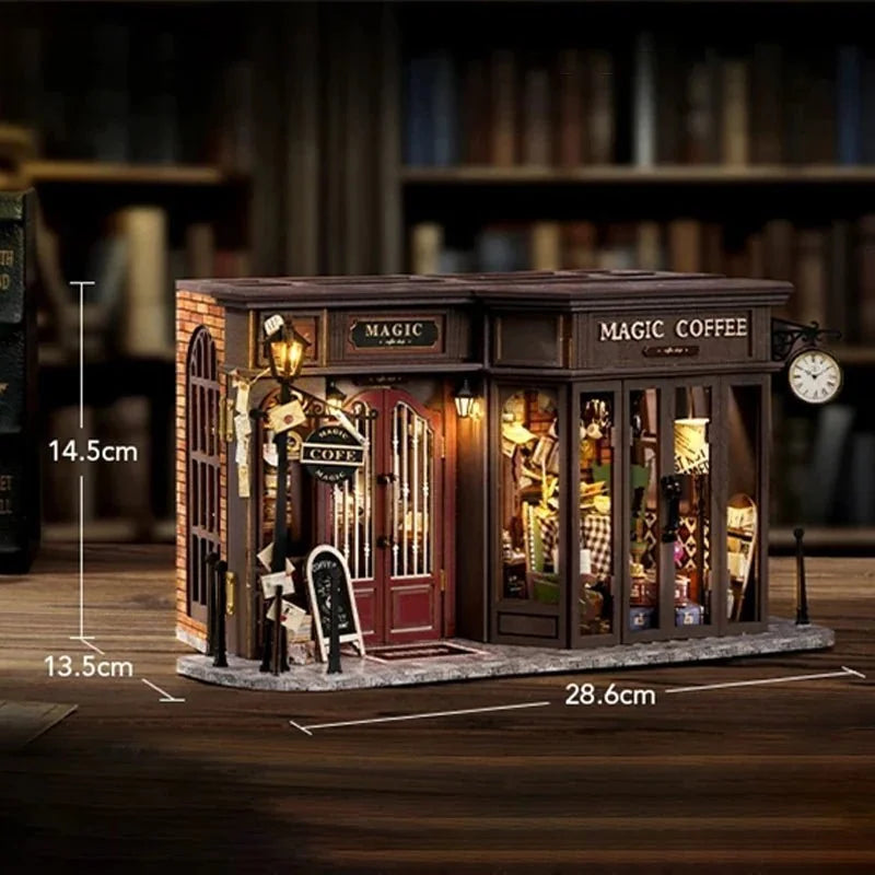 Book Nook Retro Magic Coffee Shop