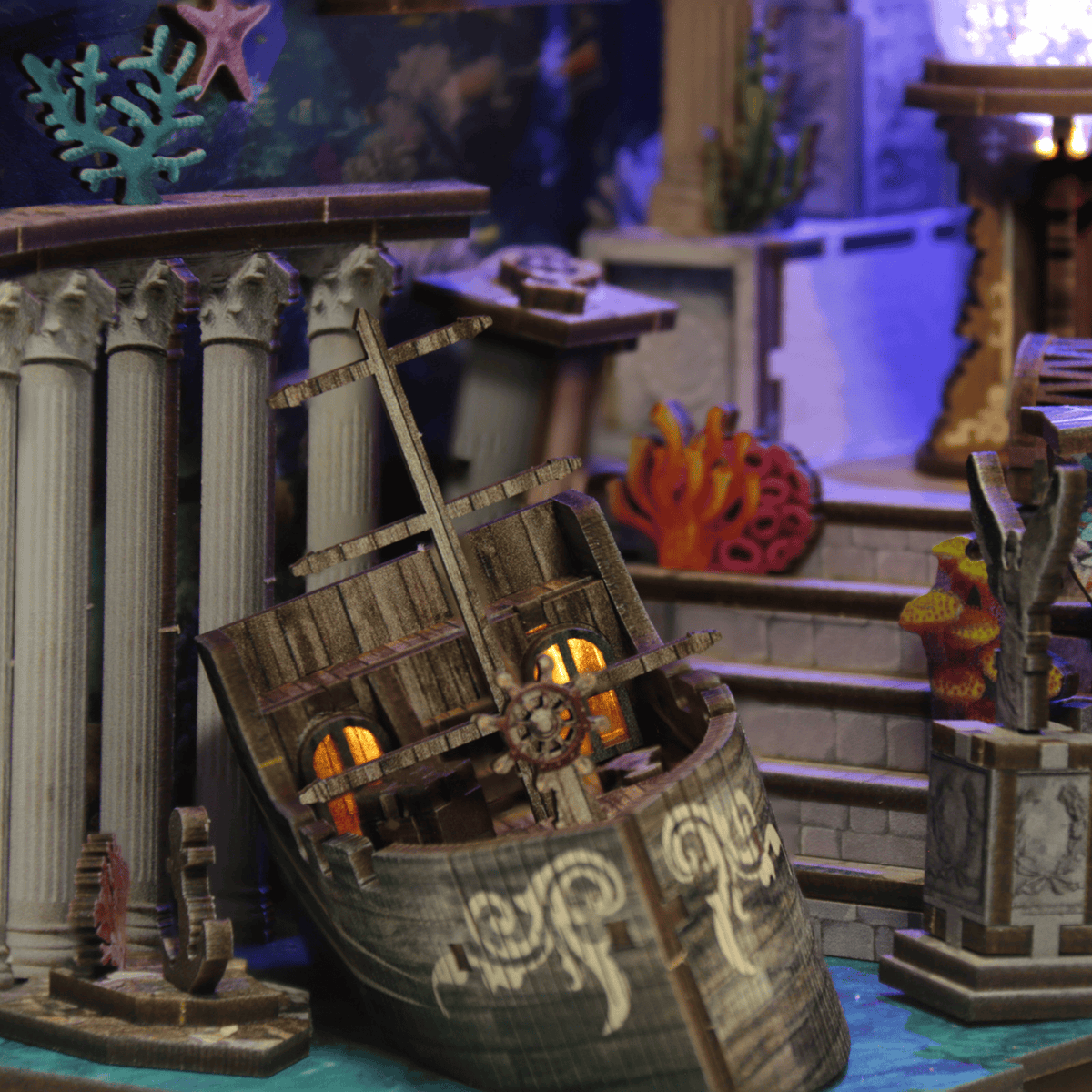 Book Nook Riddle on the Seabed