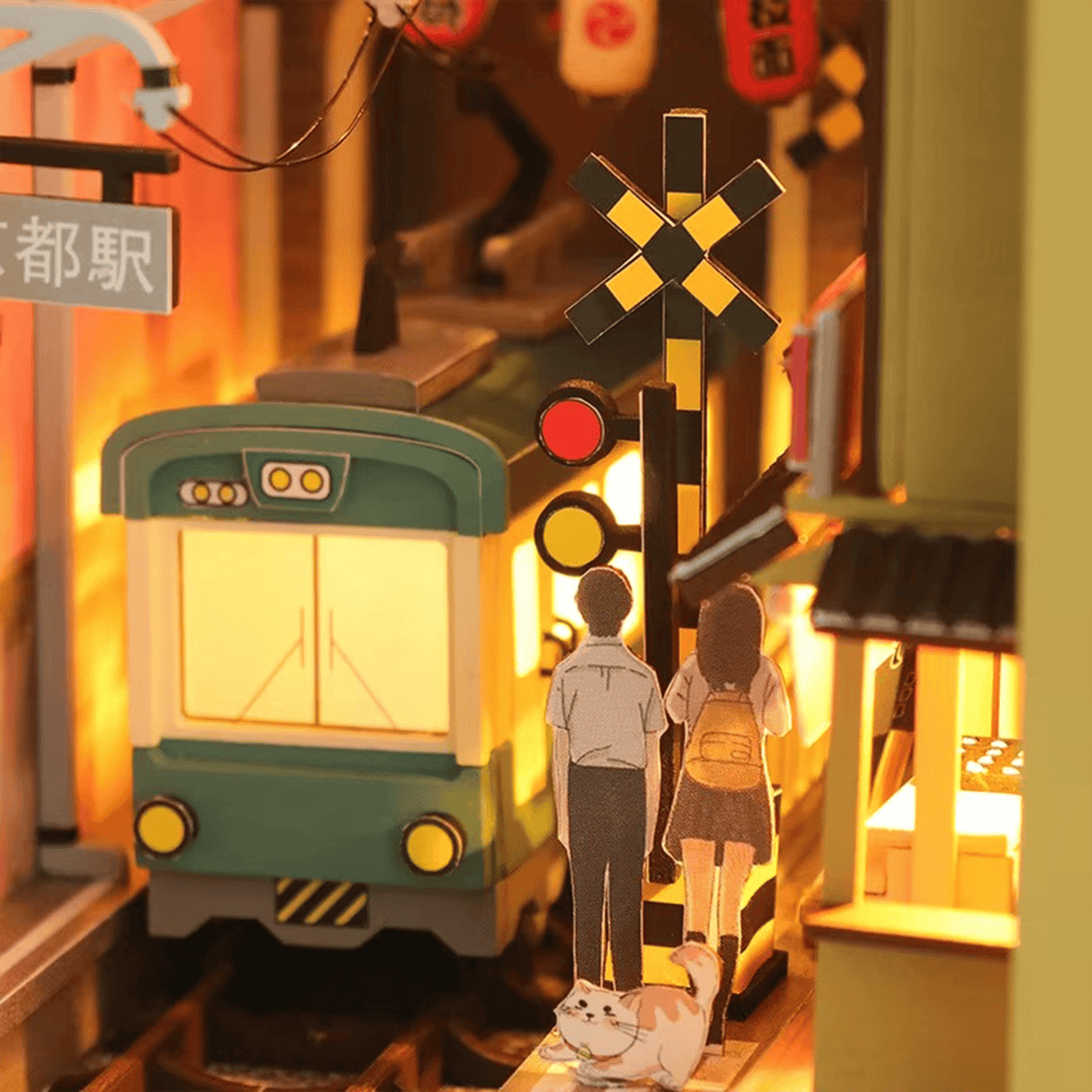 Book Nook Sakura Train Station