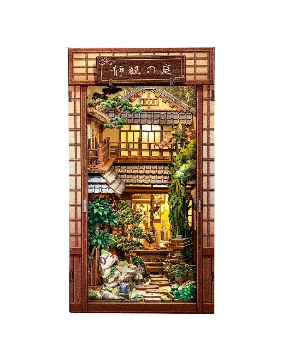 Book Nook Serene Courtyard