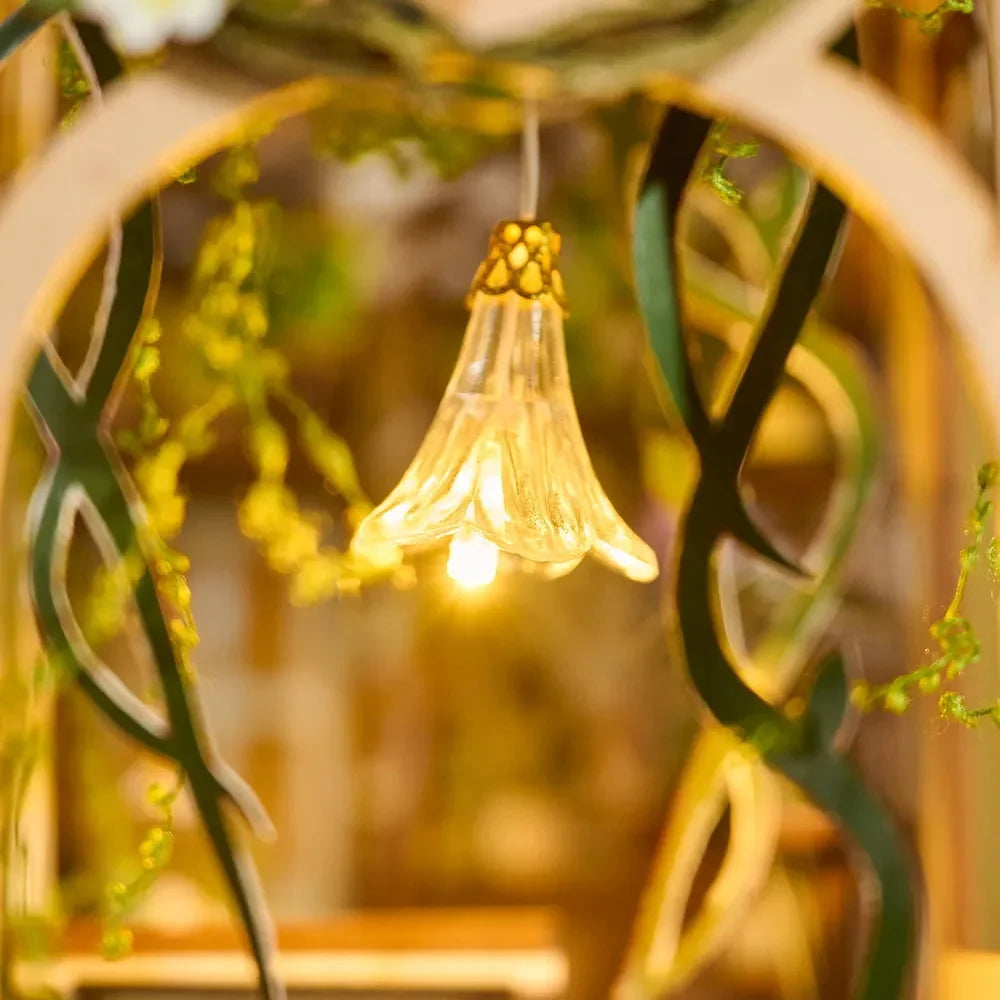Book Nook Serene Flower House