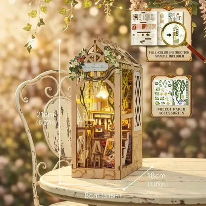 Book Nook Serene Flower House