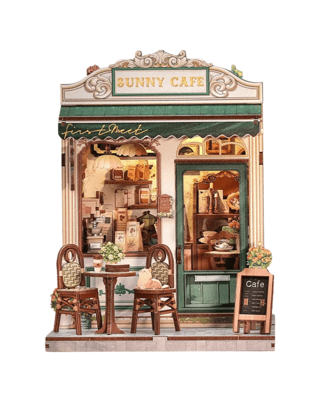 Book Nook Sunny Cafe