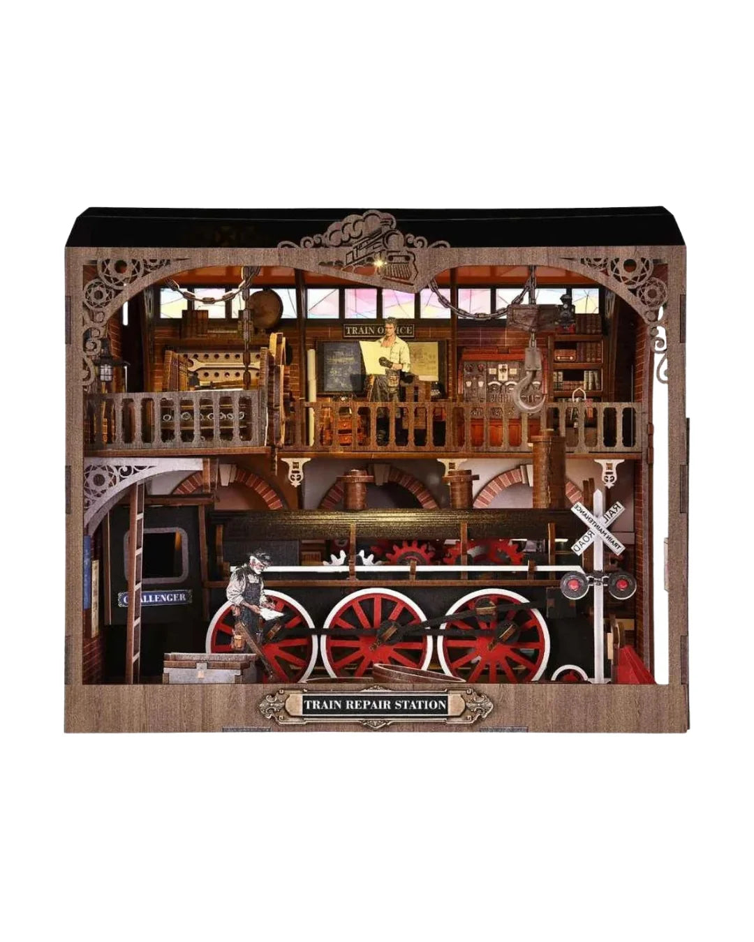 Book Nook Train Repair Station