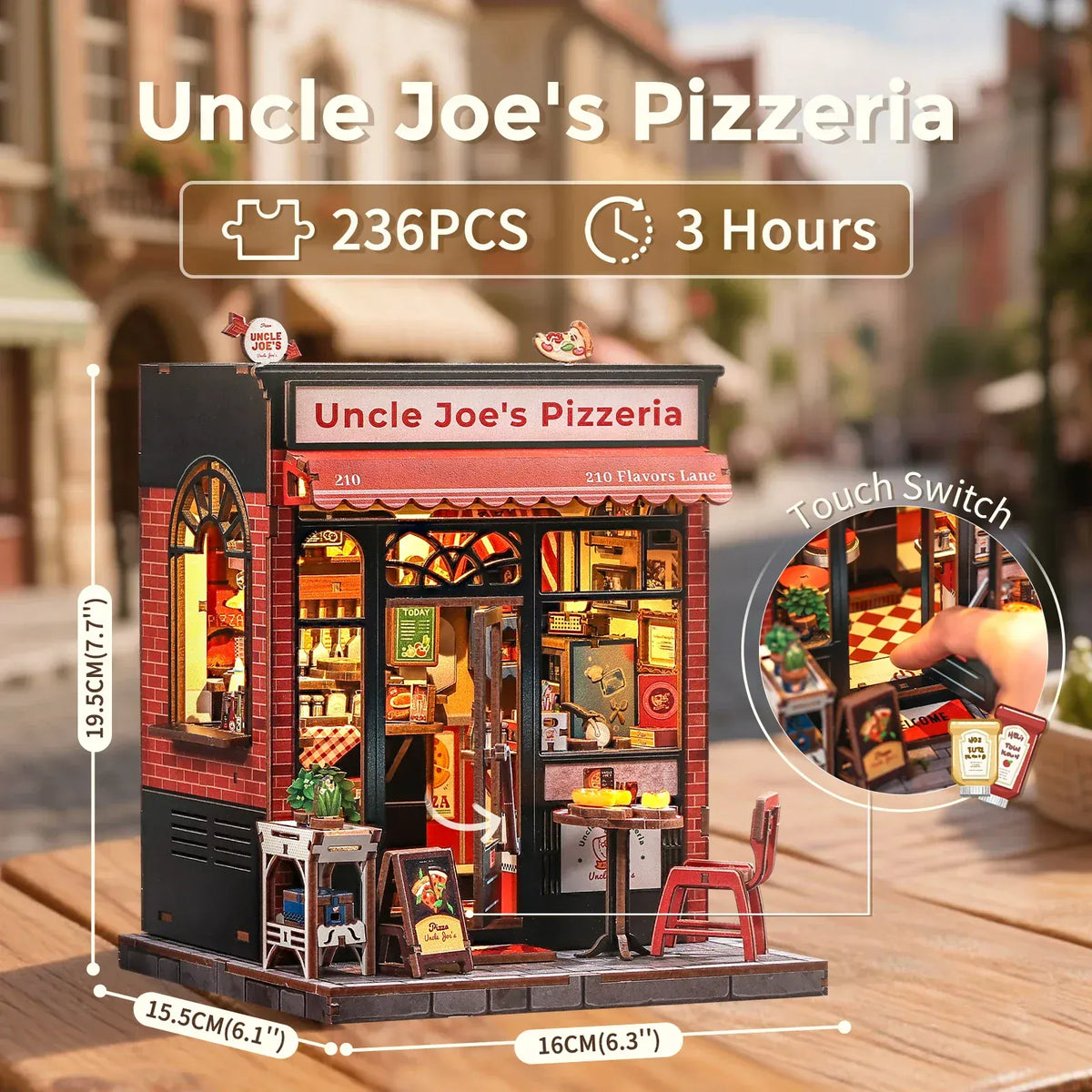 Book Nook Uncle Joe's Pizzeria